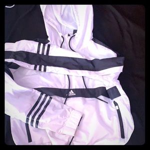 Adidas Crop Top Windbreaker.
